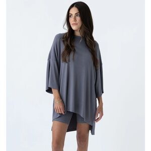 The Foxy Kind All Weekend Long Set - gray